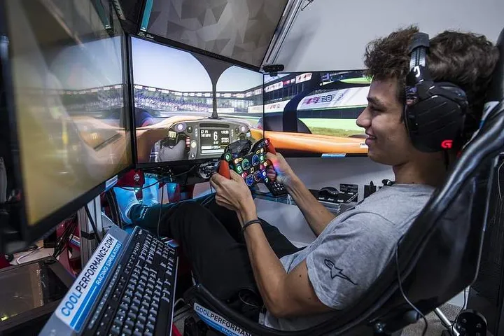 Norris: I'm not sim racing with Max so much this winter