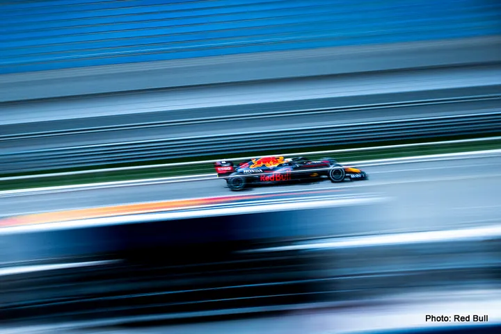 testing red bull verstappen