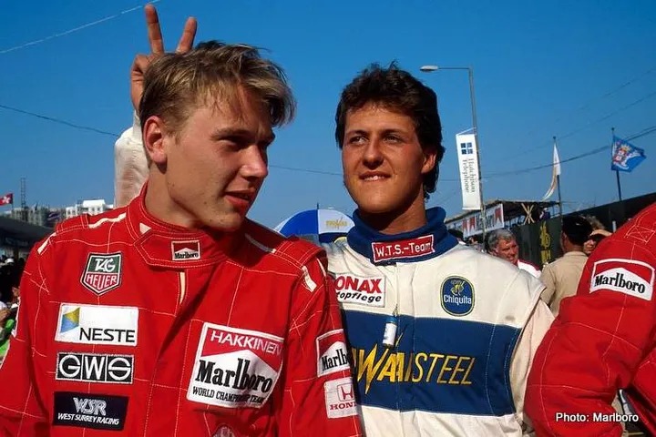 schumacher hakkinen F3 rivalry