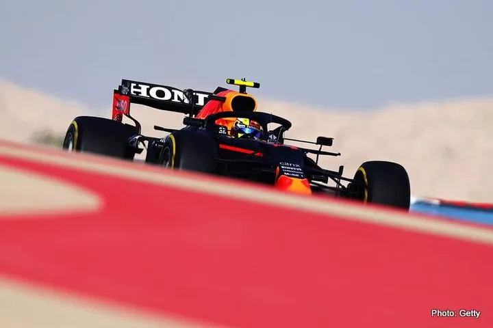 sergio perez bahrain test day 3