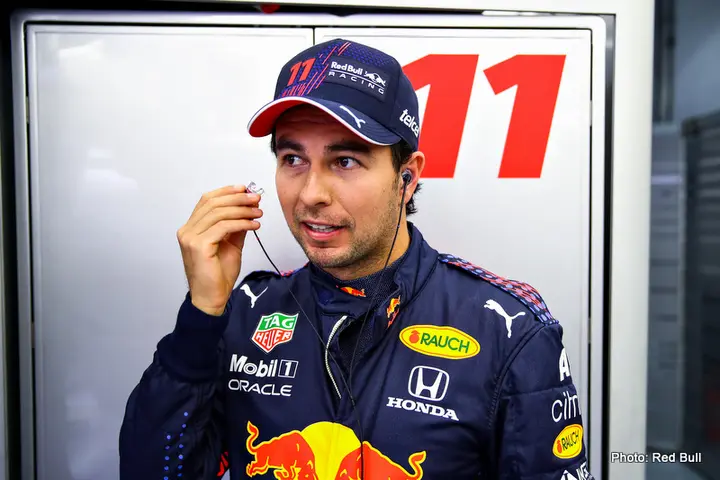 Perez F1 driver Grand Prix of Bahrain - Qualifying