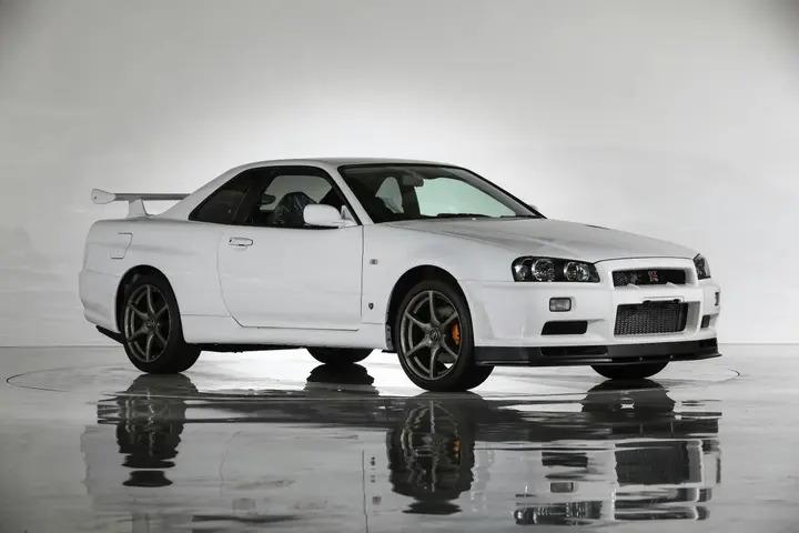 This 10-km R34 Skyline GT-R is set to test the upper end of the JDM market - Hagerty Media