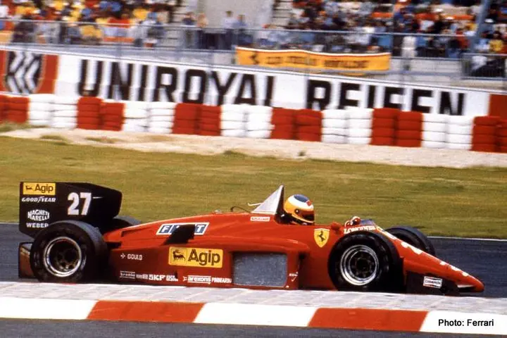 20119 f1 scuderia ferrari michele arboreto 2021