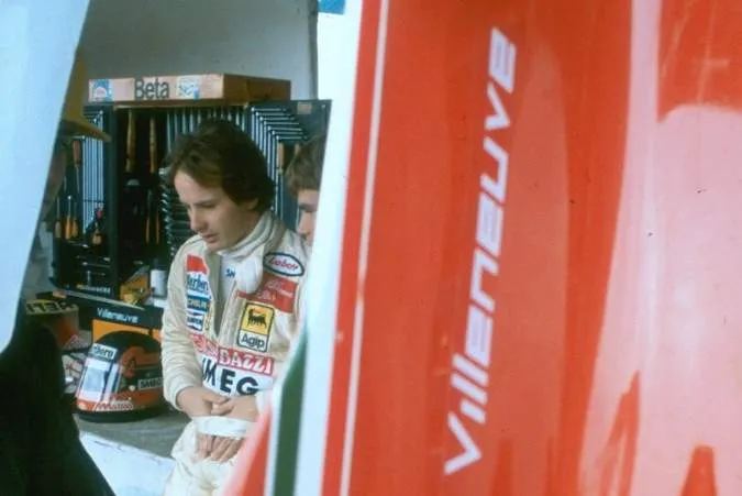 gilles villeneuve ferrari legend 012