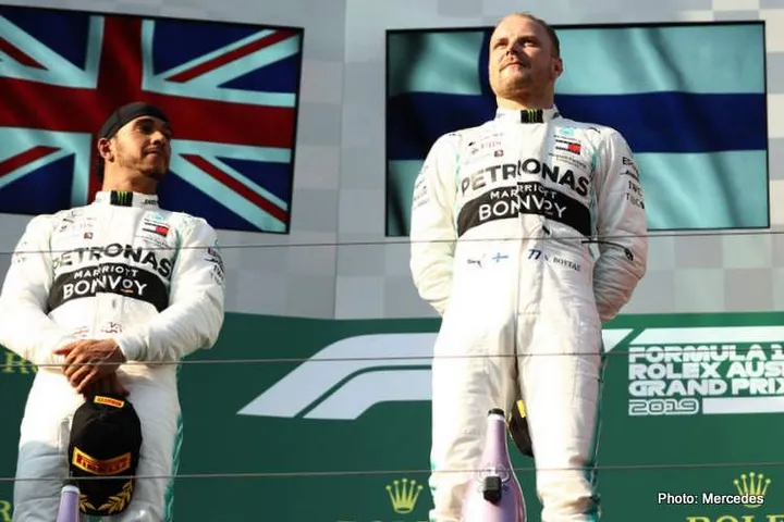 Bottas Hamilton