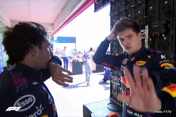 verstappen perez angry portimao qualifying