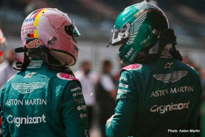 vettel stroll aston martin portugal 2021