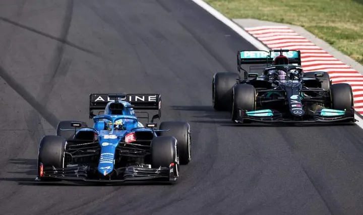 alonso hamilton hungarian grand prix
