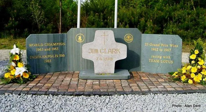 Hockenheim Memorial- for jim clark photo by alan dent