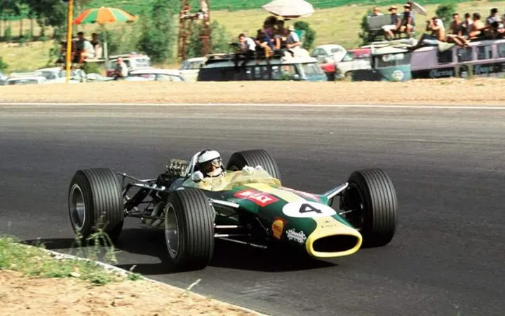 South Africa 1968 jim clark lotus winner 