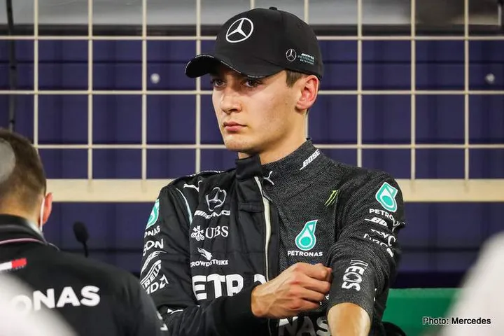 george russell mercedes