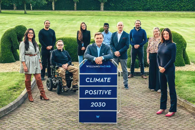climate positive williams