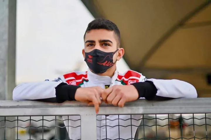 rashid al dhaheri uae racing driver karting