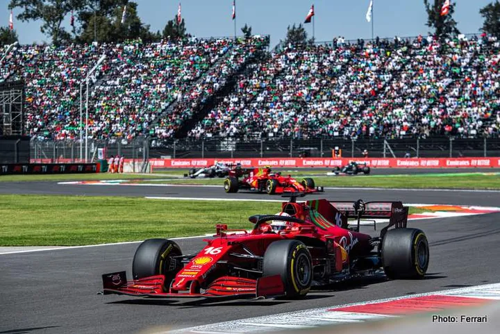 Mexico City Grand Prix ferrari