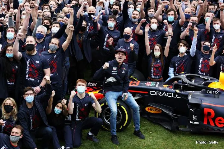 awards Verstappen claims he does feel like the World Champion