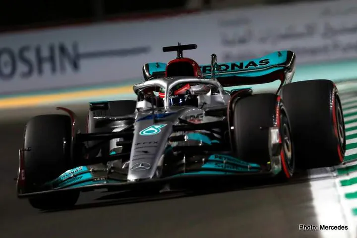 george russell saudi gp qualy