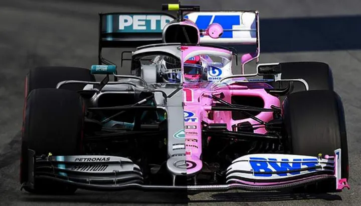 f1 mercedes-racing-point-comparis