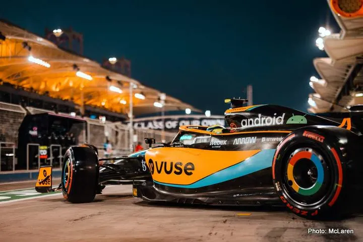 norris bahrain race 2 2022