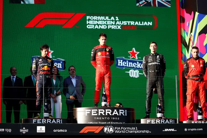 Race Results 2022 Australian F1 Grand Prix