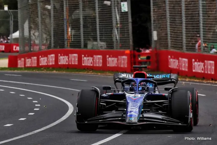 albon melbourne race 2022