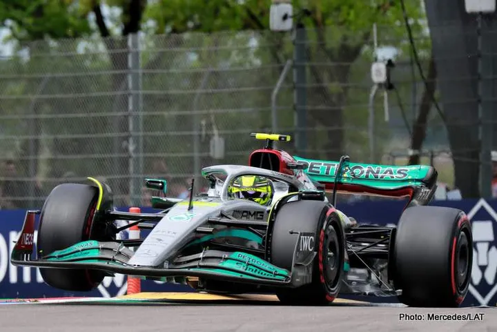 hamilton imola sprint 2 2022