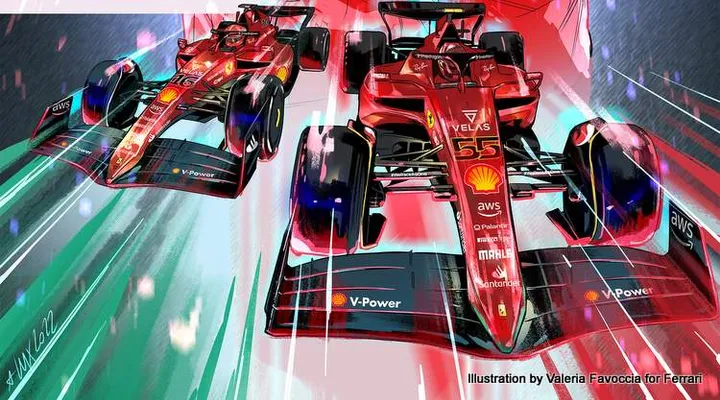 leclerc sainz imola F1 ferrari-002