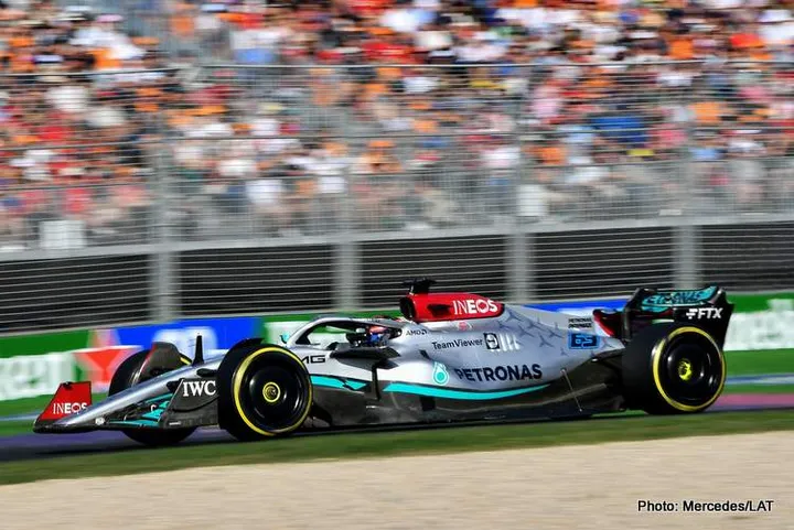 russell melbourne race 2 2022