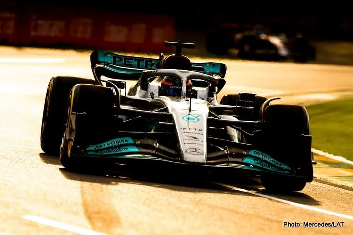 russell melbourne race 2022
