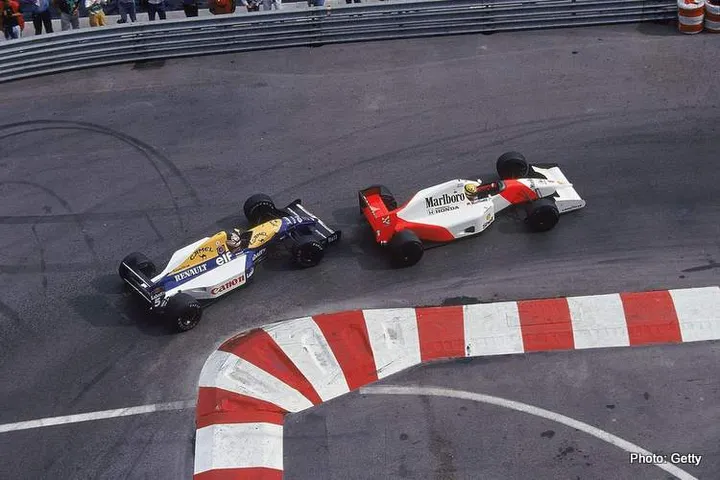 senna mansell monaco 2022