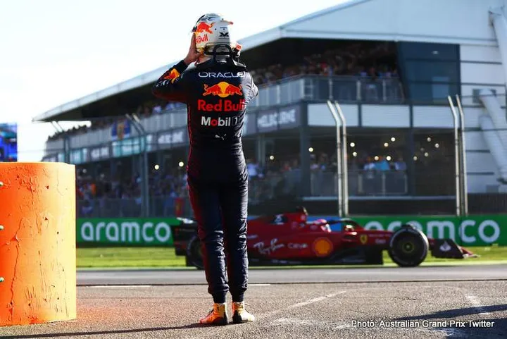 verstappen melbourne race 2 2022