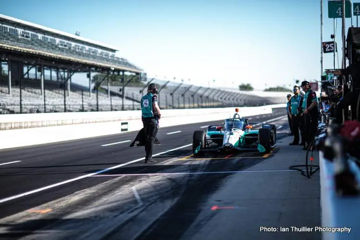 IndyCar Indy 500 Auto Racing, , North America May 17,  Chip Ganassi Racing driver Scott Dixon (9) of New Zealand during the Indianapolis 500 auto race at Indianapolis Motor Speedway in Indianapolis May 17,  