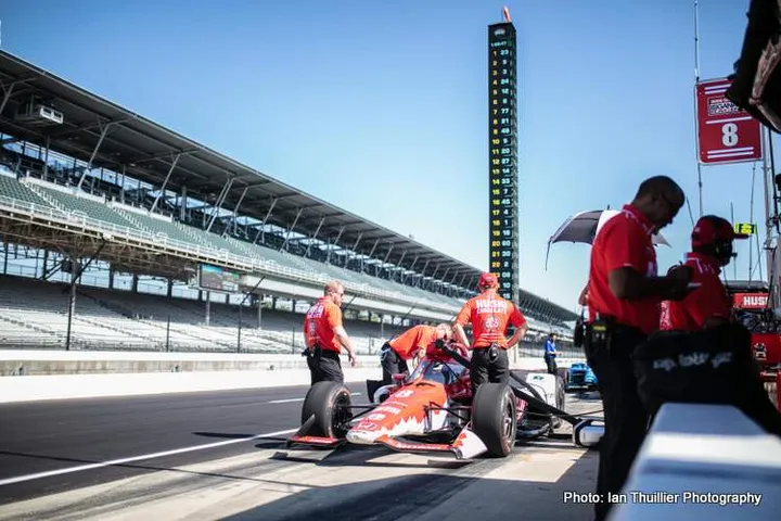 IndyCar Indy 500 Auto Racing, , North America May 17,  Chip Ganassi Racing driver Scott Dixon (9) of New Zealand during the Indianapolis 500 auto race at Indianapolis Motor Speedway in Indianapolis May 17,  