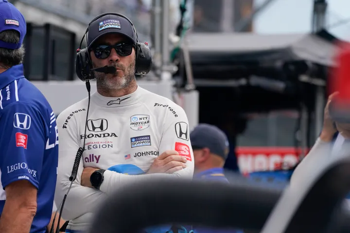 Jimmie Johnson feels 'at home' in Indy 500 preparations | Yourbasin
