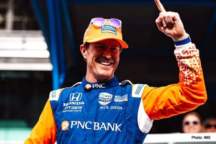 Indy Qualifying: Dixon on pole, breaks Indy speed record