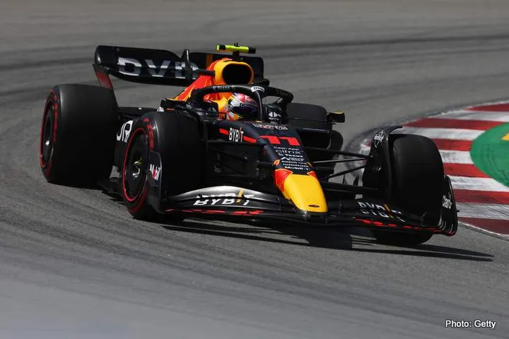 perez barcelona race 2 2022