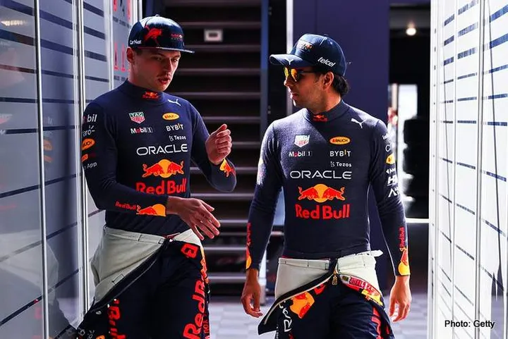perez verstappen spain 2022 f1