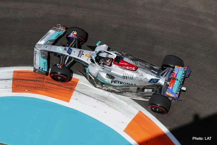 russell miami quali 2022