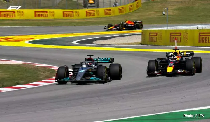 russell versus verstappen