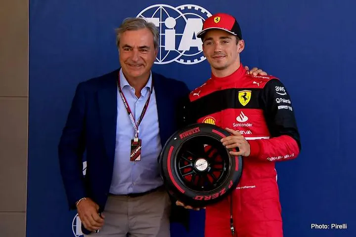 sainz leclerc pole winner pirelli f1 spain