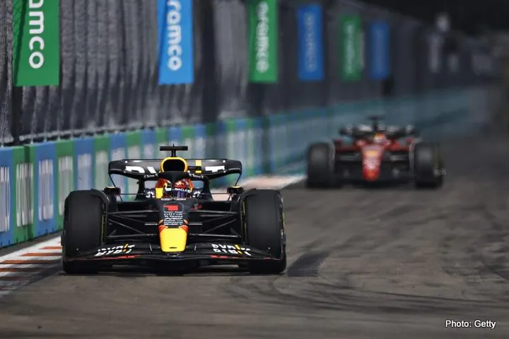 verstappen leclerc miami race 3 2022