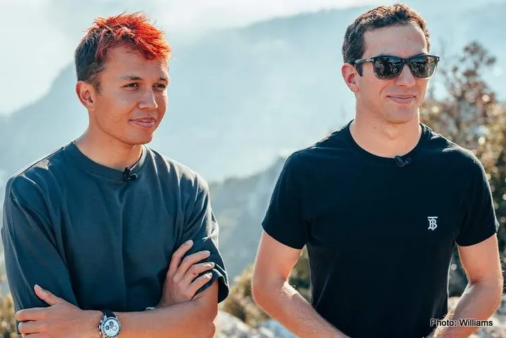 albon latifi monaco 2022