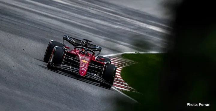 charles leclerc montreal 2022 ferrari fp2