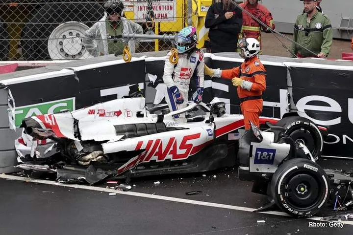 mick schumacher carsh monaco f1 2022 rohrl says he is shit