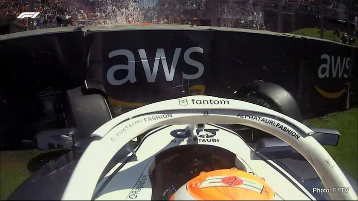 tsunoda Canada gp crash f1 montreal