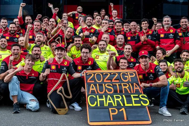 GP AUSTRIA F1/2022 - DOMENICA 10/07/2022 credit: @Scuderia Ferrari Press Office