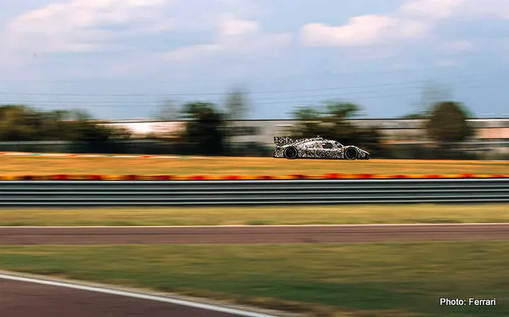 ferrrai hypercar test