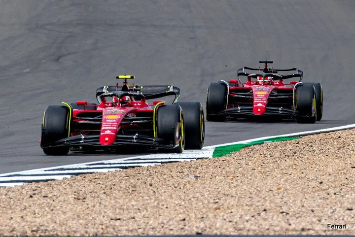 leclerc binotto ferrari sainz