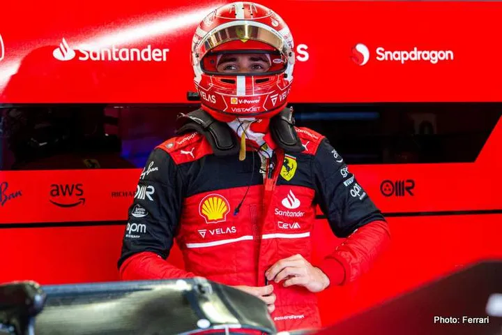 leclerc silverstone 6 2022