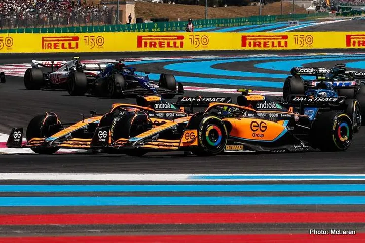 norris ricciardo france 2022