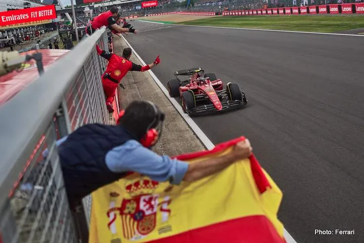 sainz silverstone 5 2022